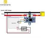 Originale MATEK CAN-L4-BM AP_PERIPH GPS Drone Monitor di potenza digitale RC aereo multirotori Slim V3 parti di potenza Monitor DIY